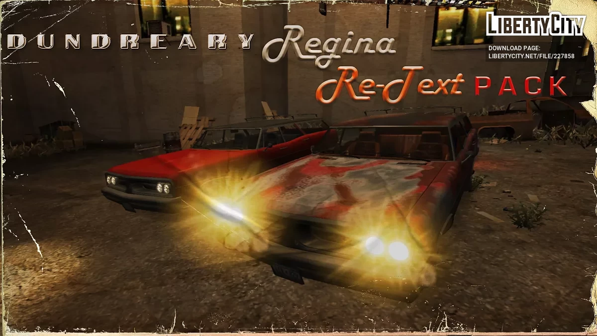 Dundreary Regina (Подборка ретекстуров) / GTA 4