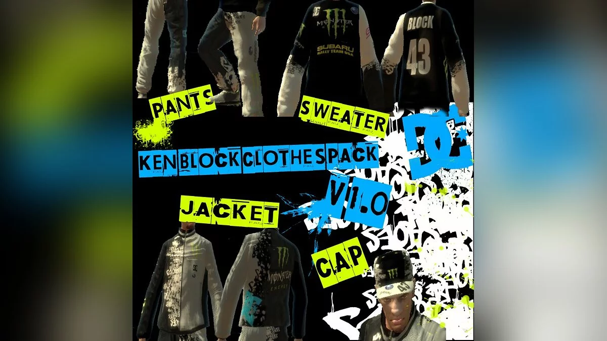 Ken Block Clothes Pack / GTA 4