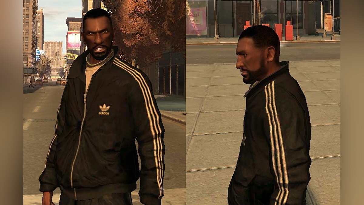 Адидас реальный персонаж. GTA 4 Сиджей. Одежда СИДЖЕЯ для ГТА 4. New face for Niko GTA 4. ГТА 4 Нико Беллик одежда.