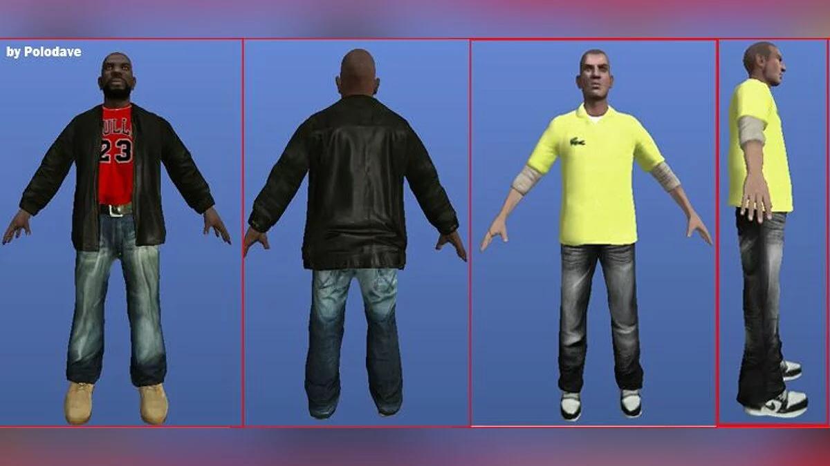 Dwayne and Packiere texture / GTA 4