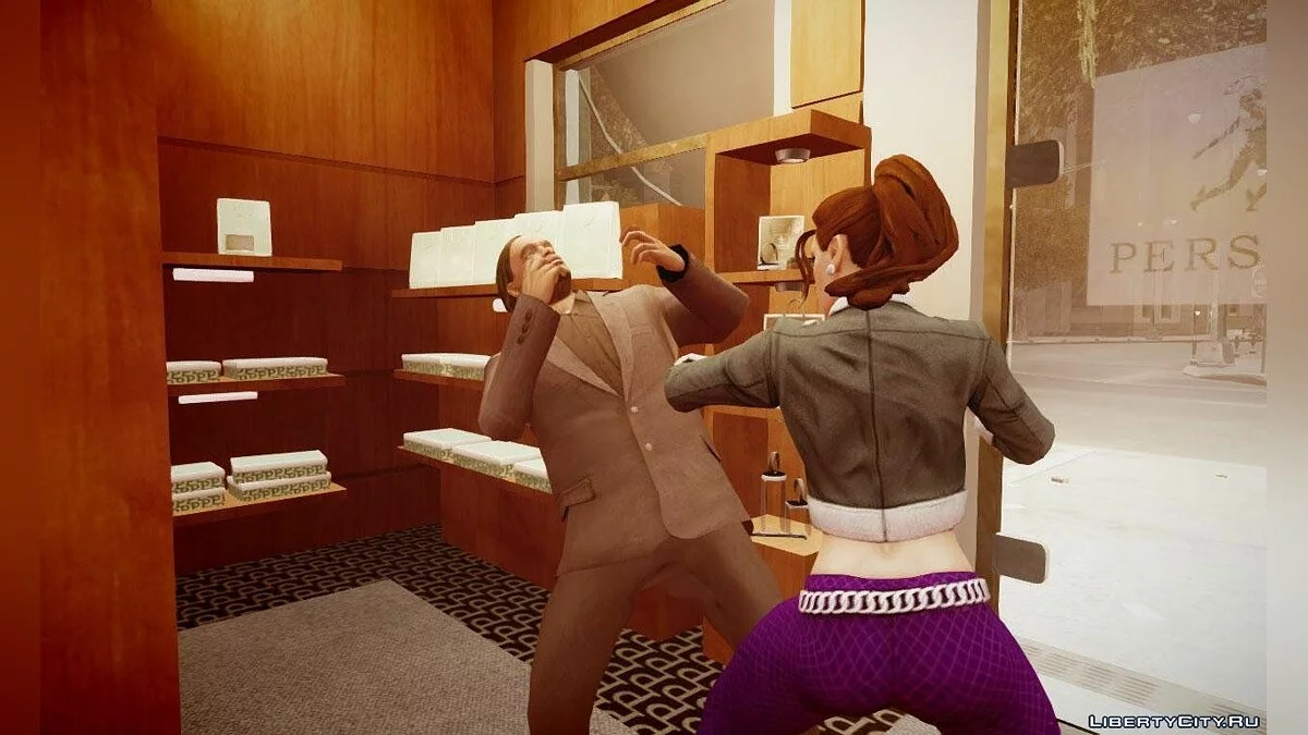 Шаунди из Saints Row: The Third / GTA 4