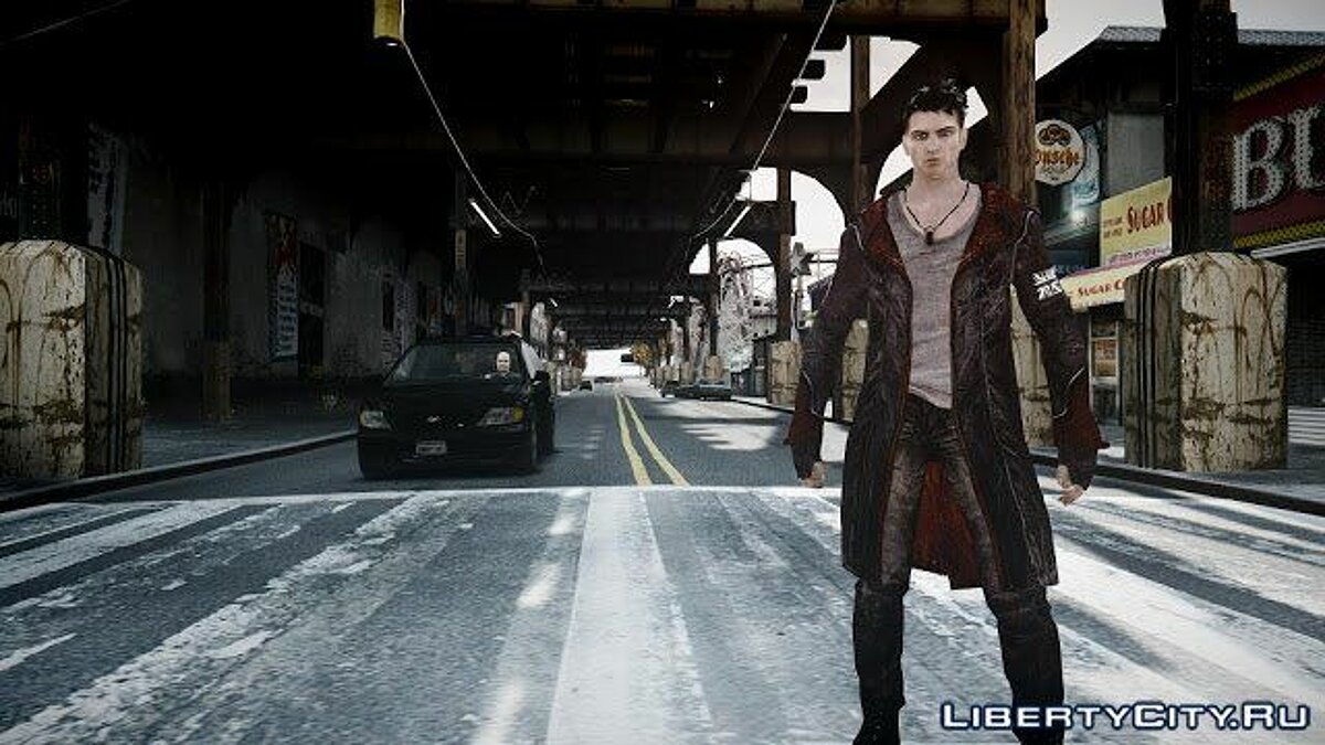 Скачать DmC Devil May Cry Dante Pack для GTA 4