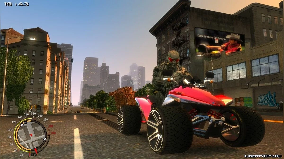 Crysis 2 Nanosuit FR BMW v5.0 / GTA 4