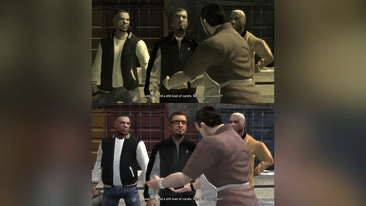 Grand Theft Auto IV Trilogy Characters Fixes v9.0 / GTA 4