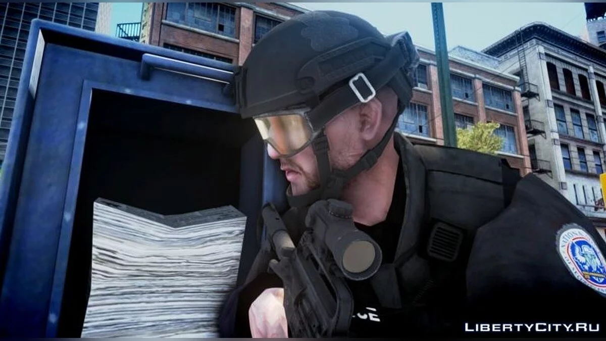 HD шлемы для SWAT / GTA 4