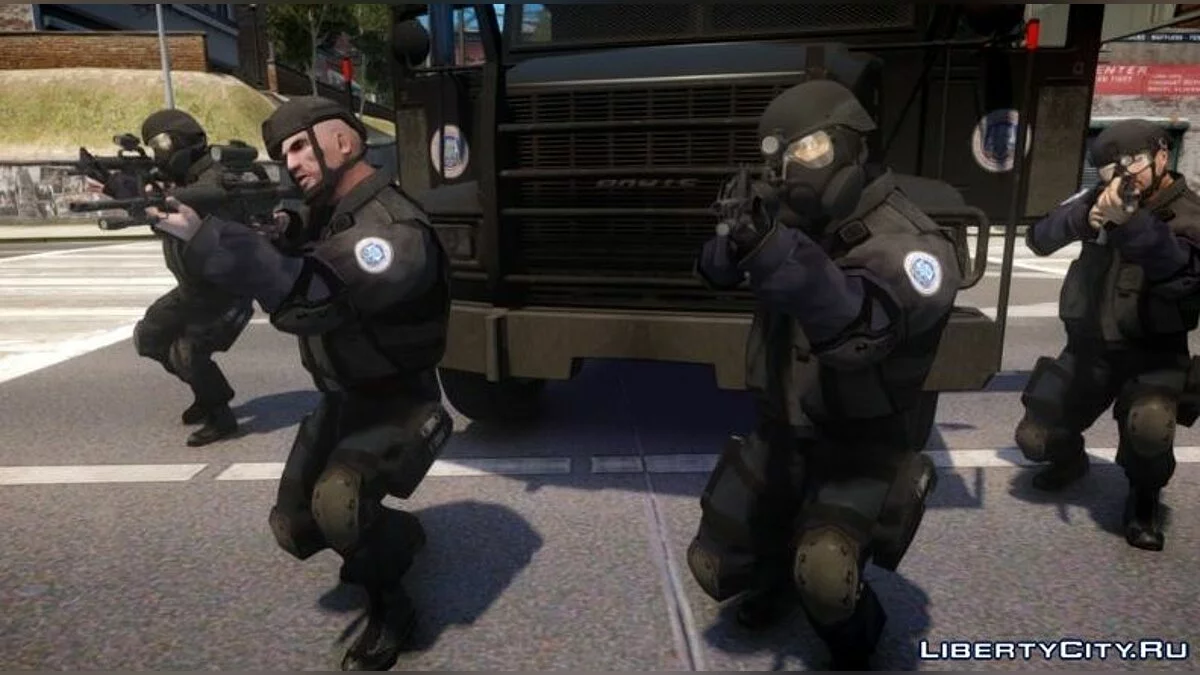 HD шлемы для SWAT / GTA 4