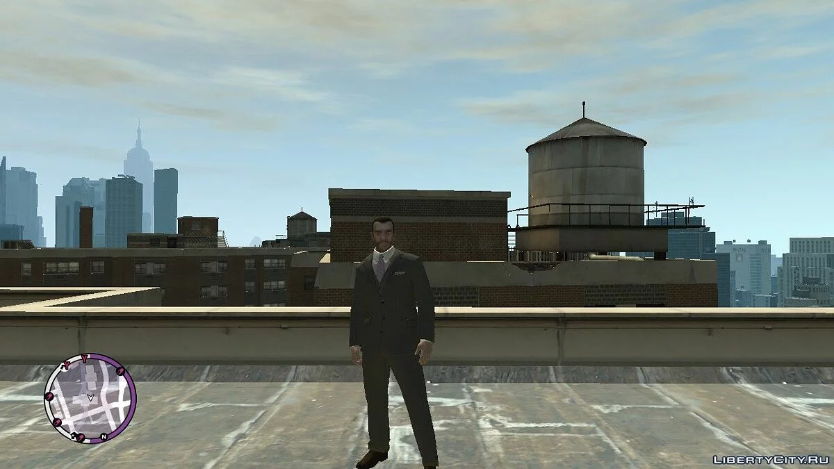 Нико со всей одеждой и аксессуарами (EFLC) / GTA 4