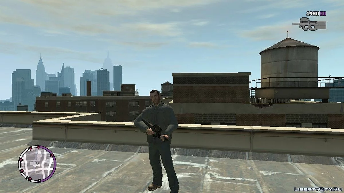 Нико со всей одеждой и аксессуарами (EFLC) / GTA 4
