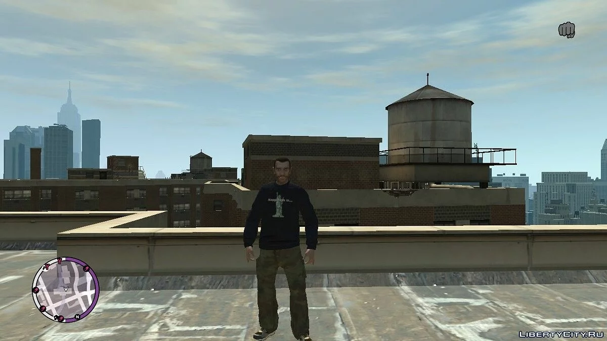 Нико со всей одеждой и аксессуарами (EFLC) / GTA 4