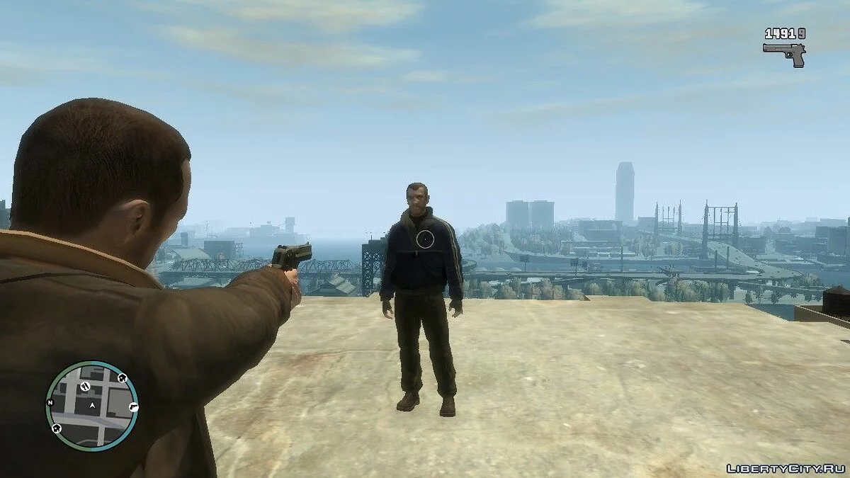 Нико со всей одеждой и аксессуарами (EFLC) / GTA 4