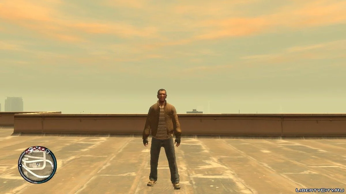 Нико со всей одеждой и аксессуарами (EFLC) / GTA 4