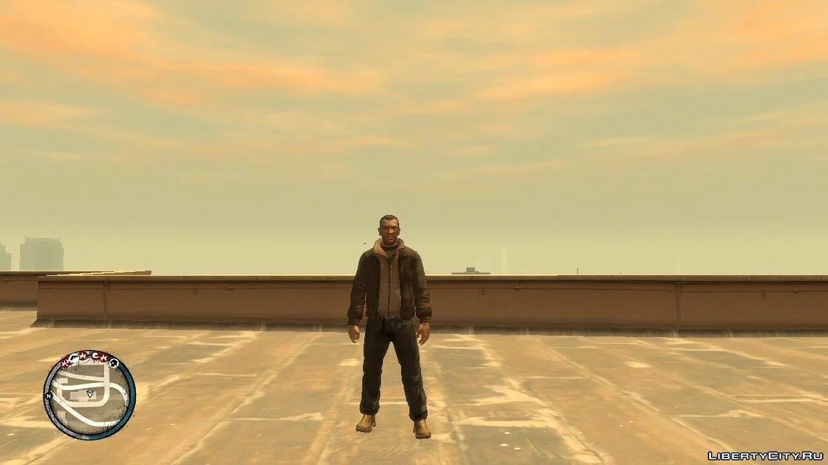 Нико со всей одеждой и аксессуарами (EFLC) / GTA 4