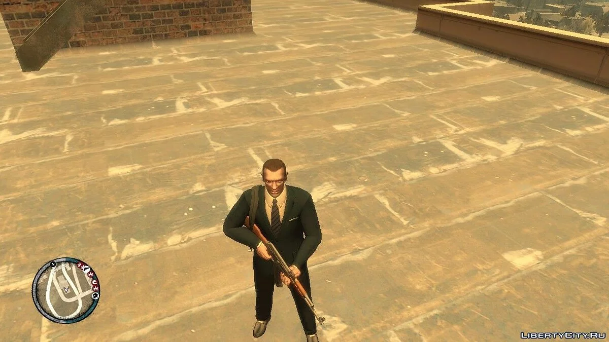 Нико со всей одеждой и аксессуарами (EFLC) / GTA 4