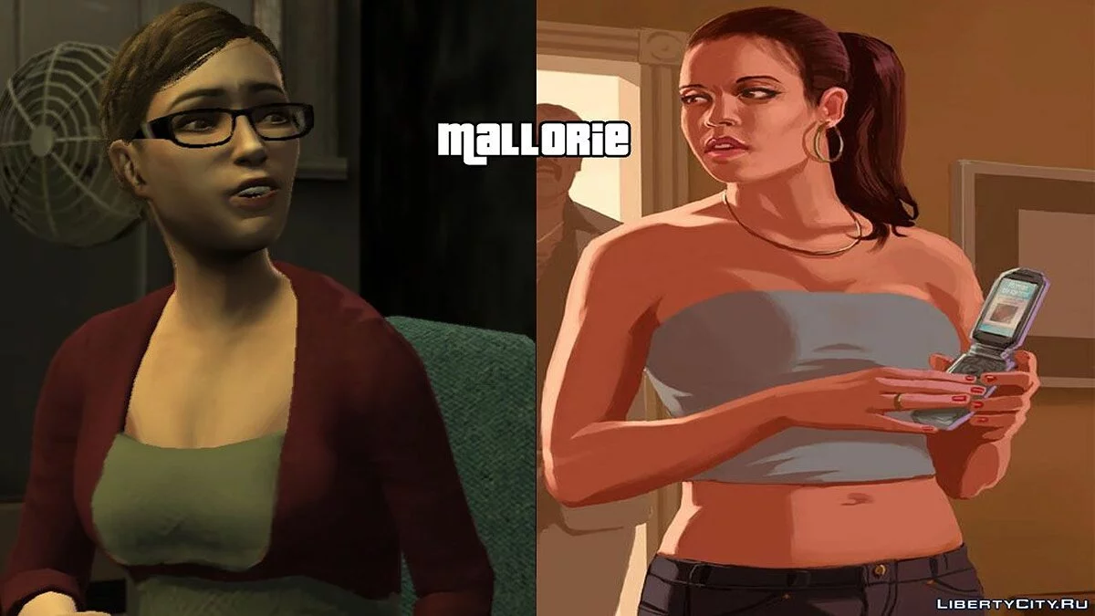 Одежда персонажей из загрузочных экранов 2 / GTA 4