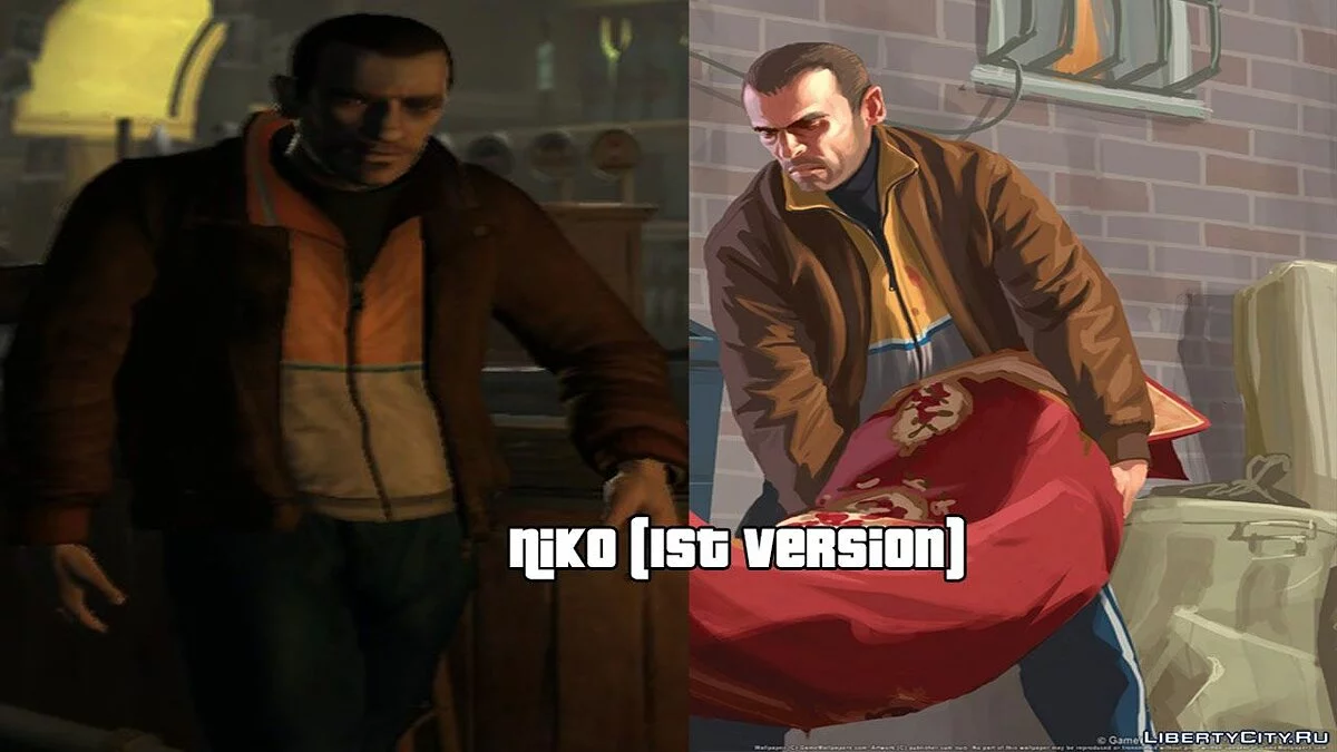 Одежда персонажей из загрузочных экранов 2 / GTA 4