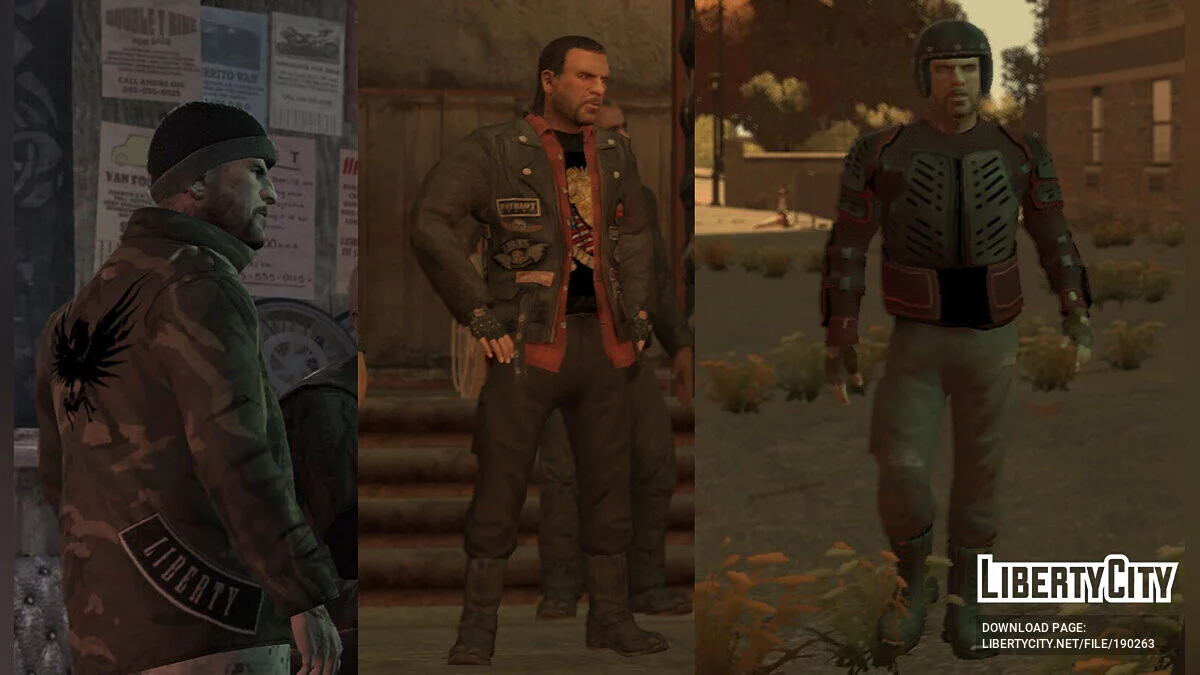Большая коллекция одежды для Джонни Клебица / GTA 4