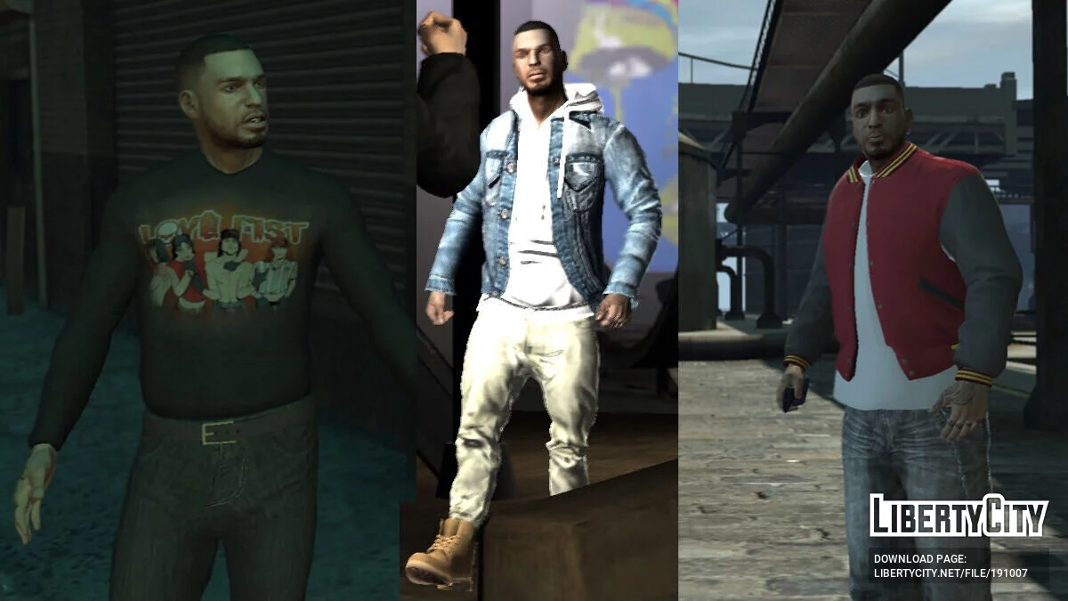 Коллекция одежды для Луиса / GTA 4