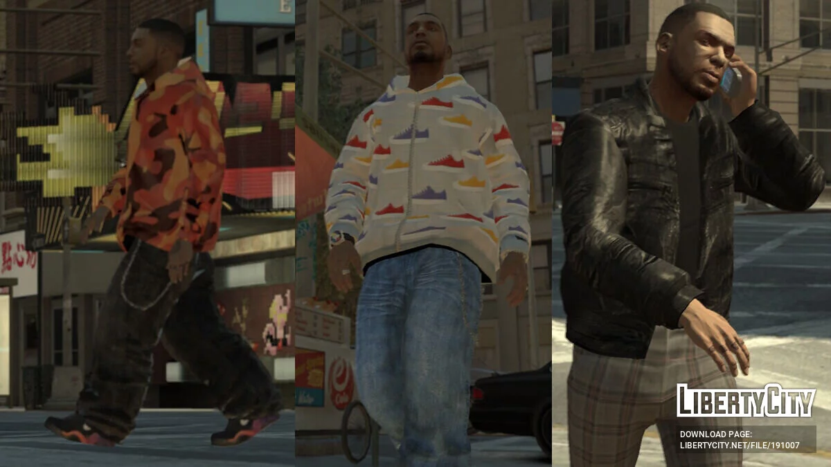 Коллекция одежды для Луиса / GTA 4