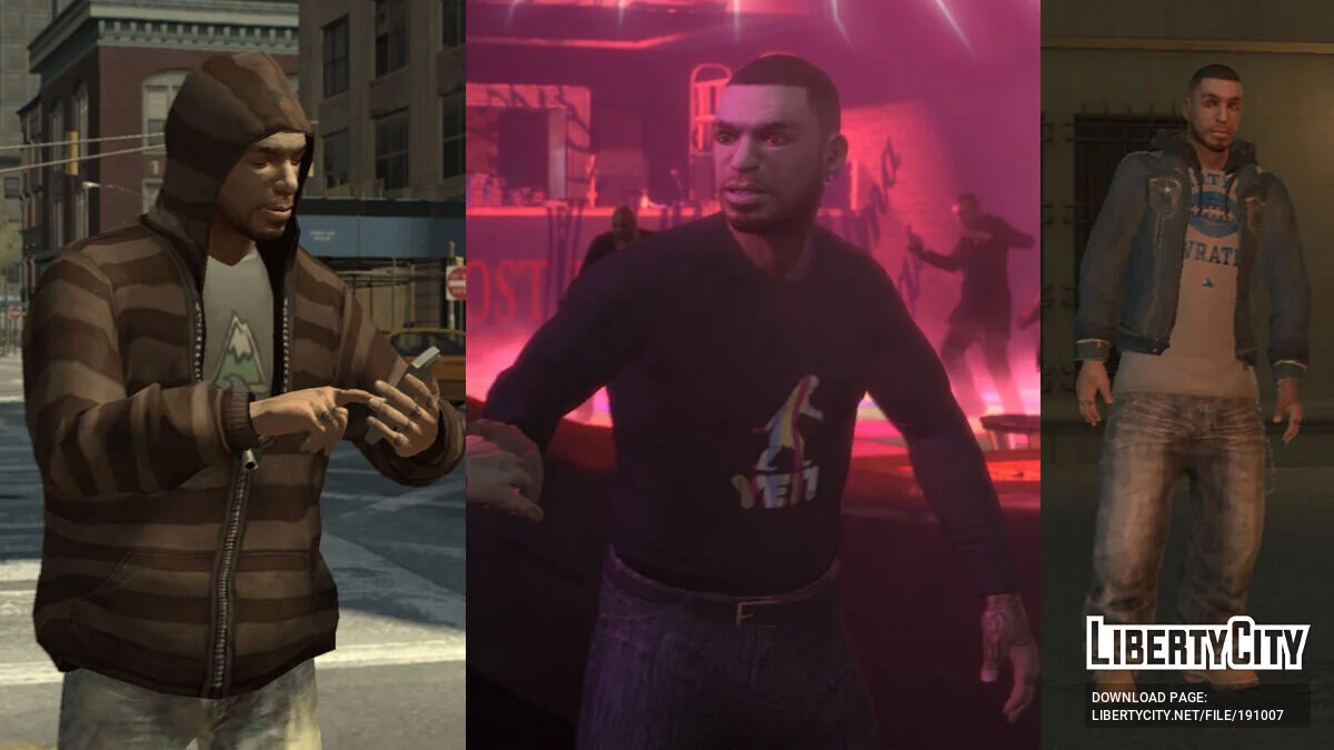 Коллекция одежды для Луиса / GTA 4