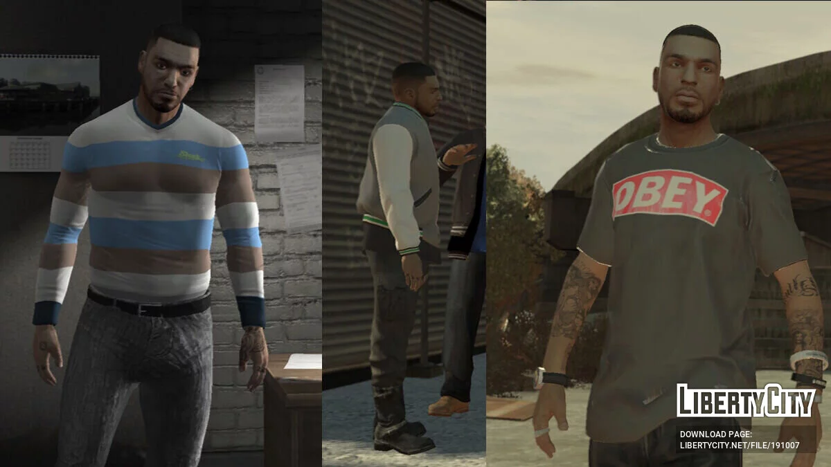 Коллекция одежды для Луиса / GTA 4