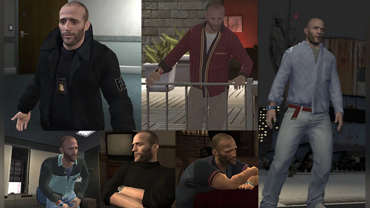 Jason Statham - Big Clothes Pack / GTA 4