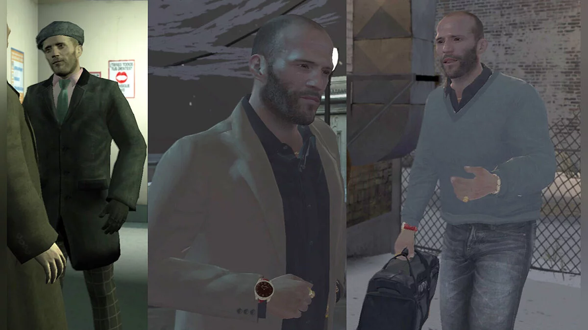 Jason Statham - Big Clothes Pack / GTA 4