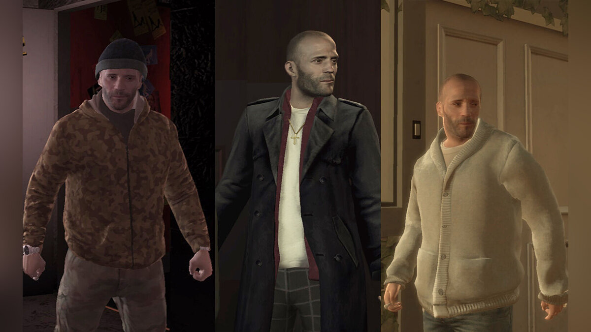 Скачать Jason Statham - Big Clothes Pack для GTA 4