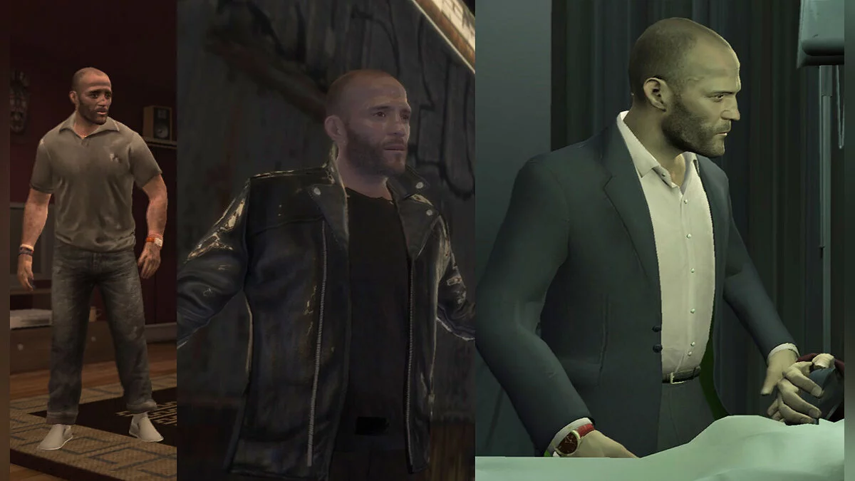 Jason Statham - Big Clothes Pack / GTA 4