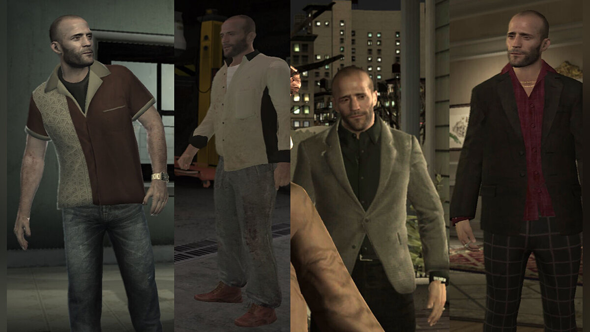 Скачать Jason Statham - Big Clothes Pack для GTA 4