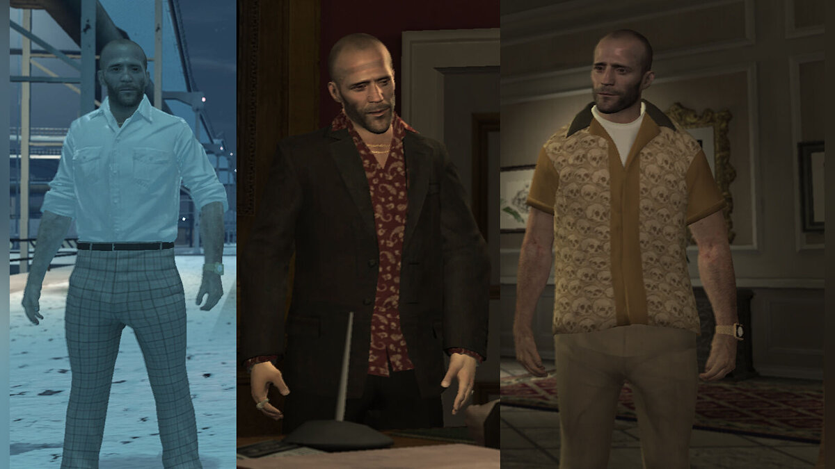 Скачать Jason Statham - Big Clothes Pack для GTA 4