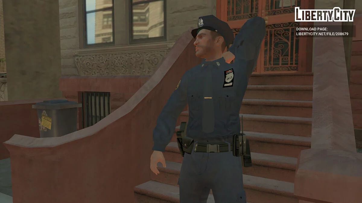 Полицейская Униформа для Нико Беллика. Часть 1 / GTA 4