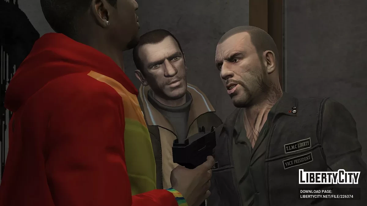 Джонни К из GTA 5 для GTA TLAD / GTA 4