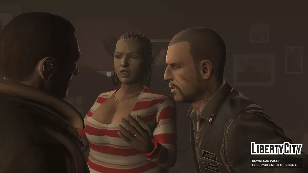 Джонни К из GTA 5 для GTA TLAD / GTA 4