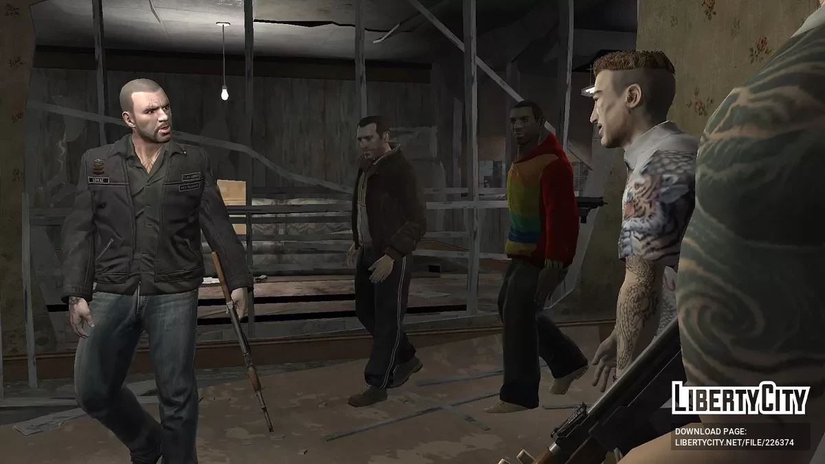 Джонни К из GTA 5 для GTA TLAD / GTA 4