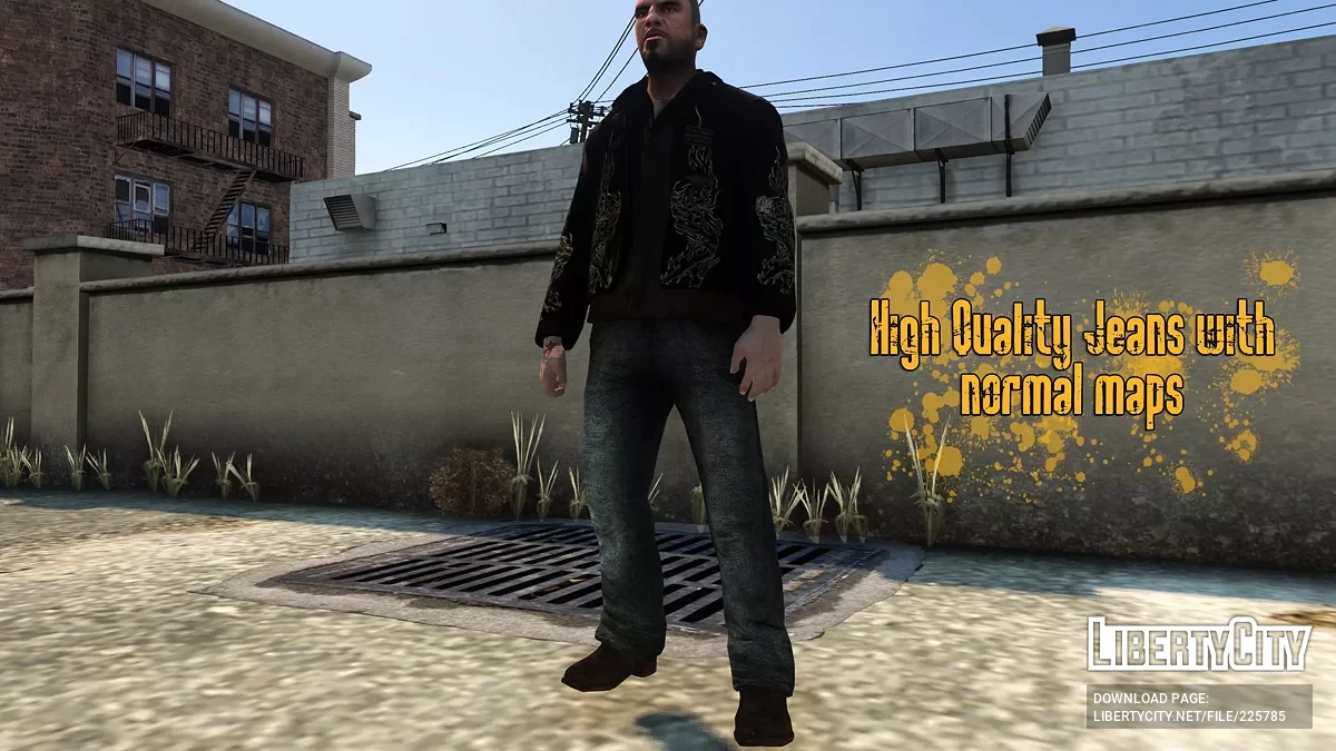 Джонни Клебитц в образе рок-звезды / GTA 4