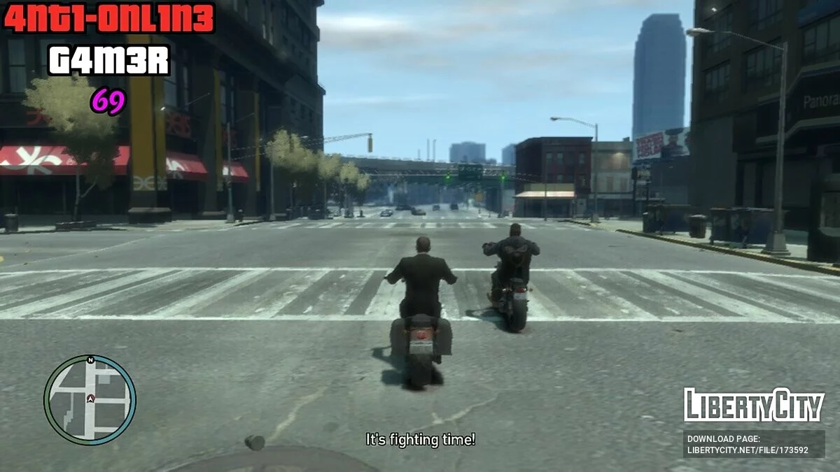 Голос Джима из TLAD в миссии «No Way On The Subway» / GTA 4