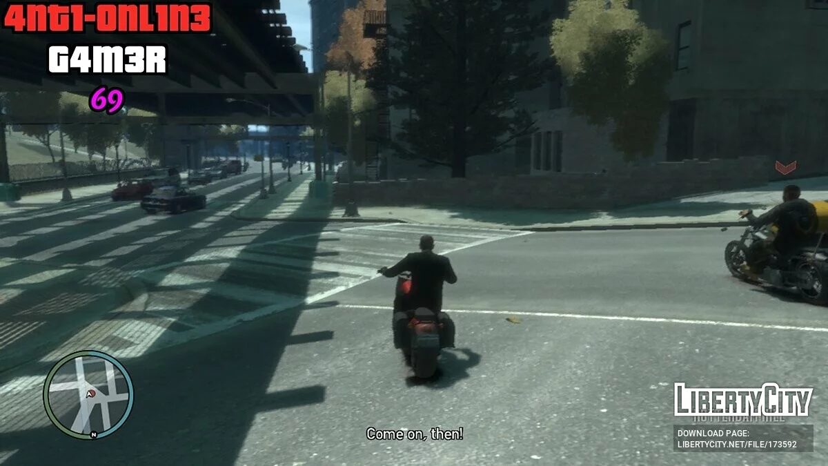 Голос Джима из TLAD в миссии «No Way On The Subway» / GTA 4