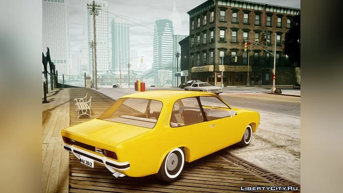 Chevrolet Chevette 1976 vs original / GTA 4