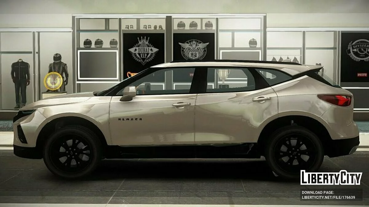 Chevrolet Blazer 2019 [Рабочий руль] / GTA 4