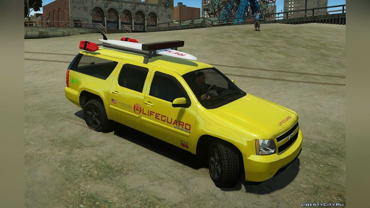 Chevrolet Suburban "Los Santos Rescue Service" for GTA 4 - Картинка #1