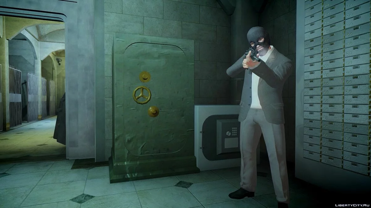 Серый деловой костюм / GTA 4