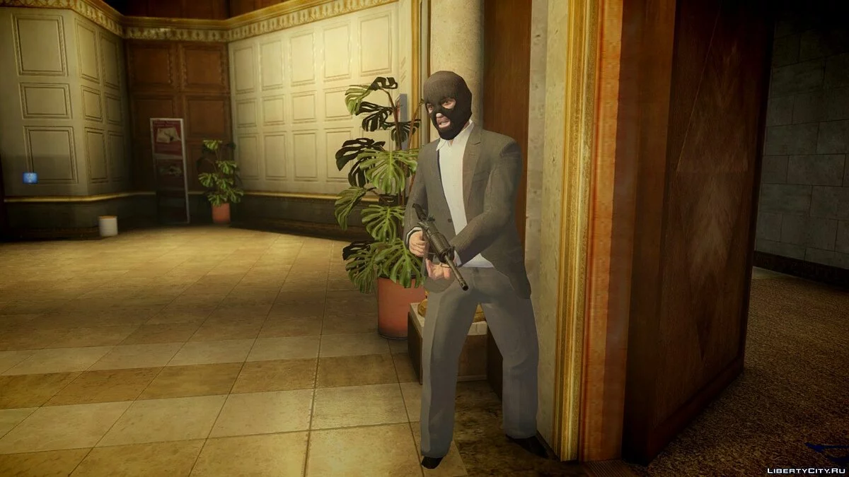 Серый деловой костюм / GTA 4
