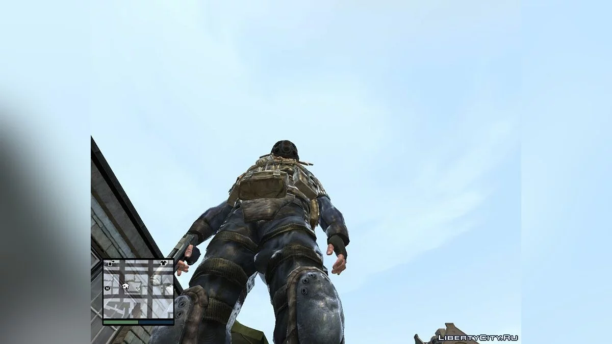 Броня Спарты из Metro Last Light для Нико (v.2) / GTA 4