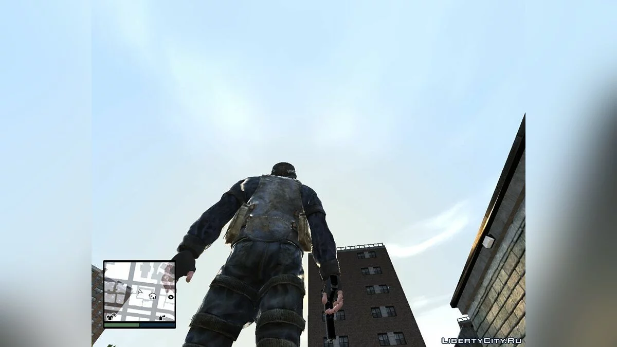Броня Спарты из Metro Last Light для Нико (v.2) / GTA 4