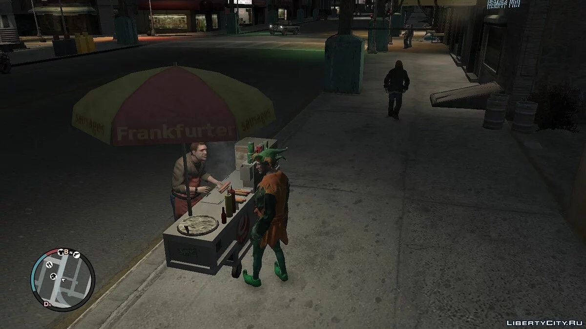 Joker's outfit for Niko (GTA:IV) / GTA 4