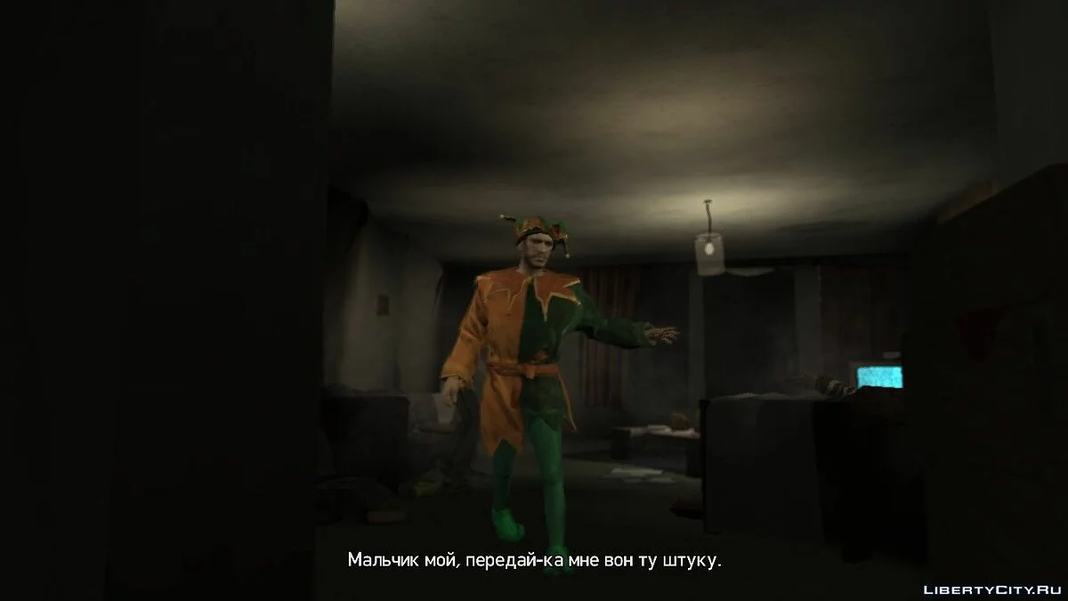Joker's outfit for Niko (GTA:IV) / GTA 4