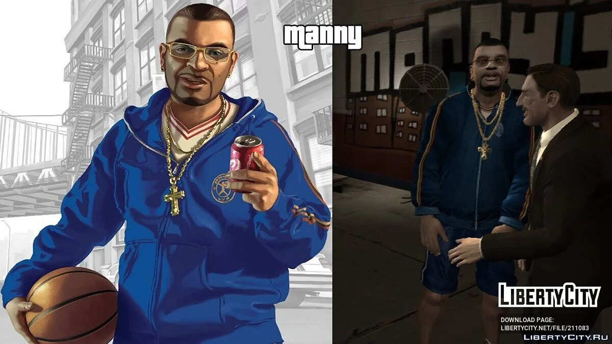 Бета одежда для Мэнни, Плейбоя Х и Романа / GTA 4