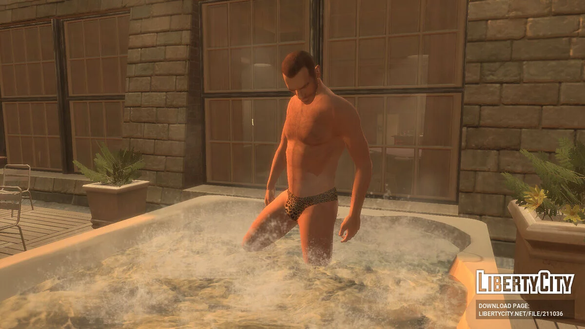 Summer - Shirtless Niko Bellic & Swimwear / GTA 4