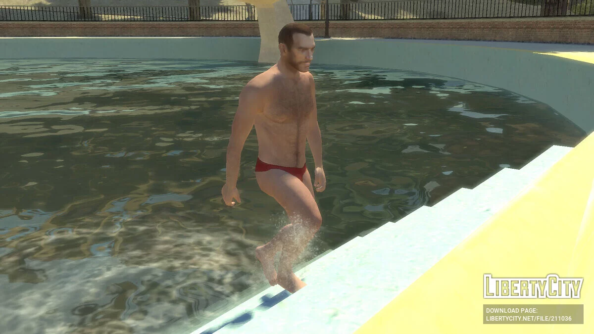 Summer - Shirtless Niko Bellic & Swimwear / GTA 4