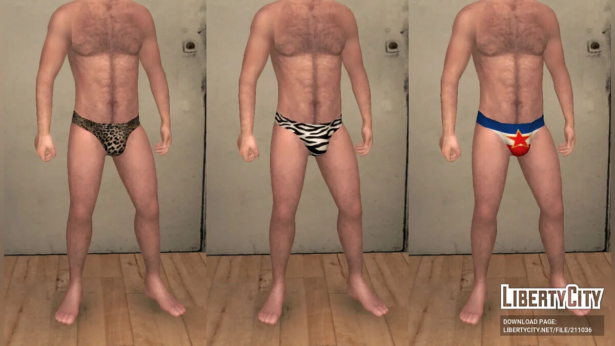 Summer - Shirtless Niko Bellic & Swimwear / GTA 4